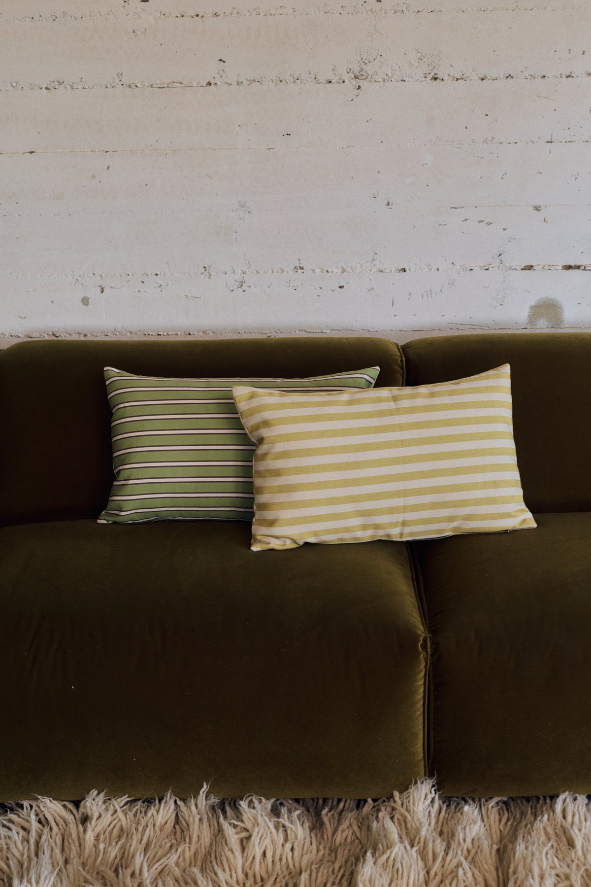 Printed Cushion, Love Letter by HKLIVING, styled campaign shot