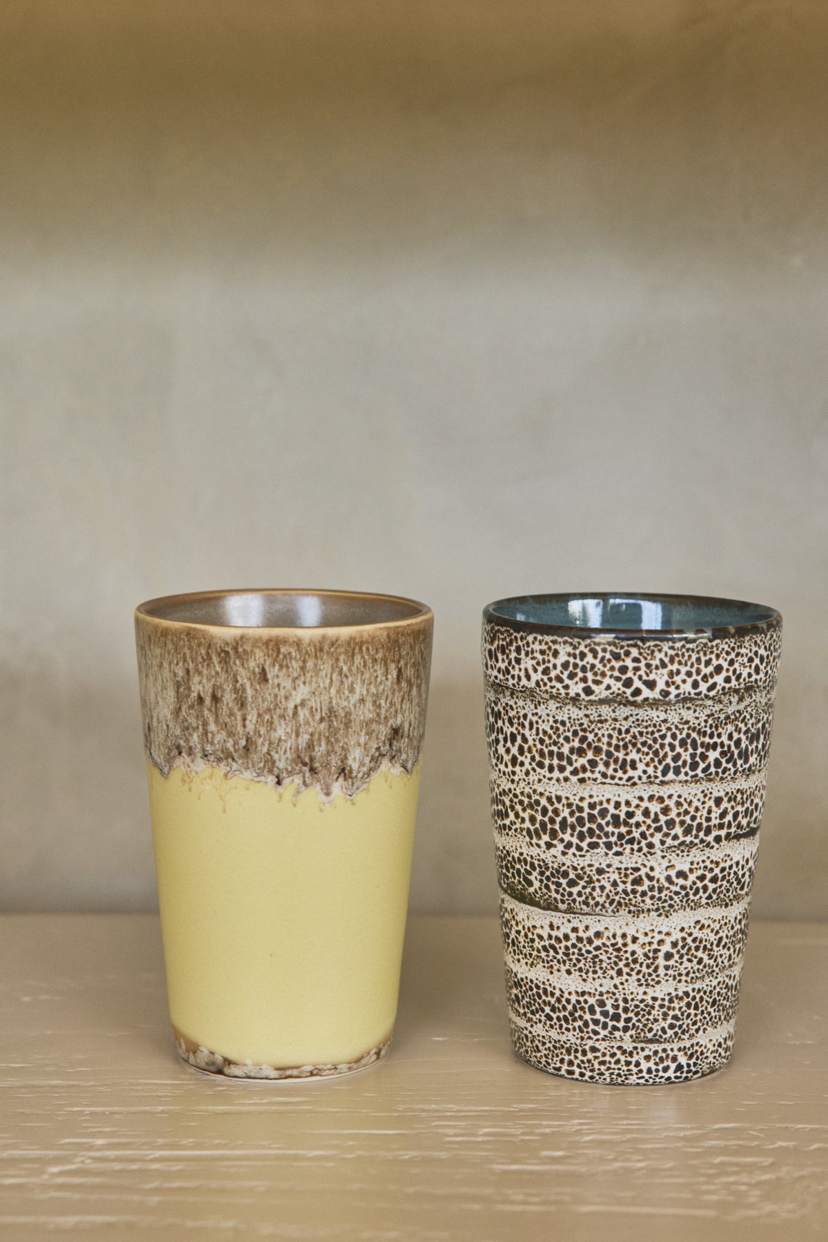 70s Ceramics Tea Mugs in Dolce by HKLIVING, campaign shot