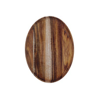 Oval Tray, Acacia, Natural, Woon by House Doctor