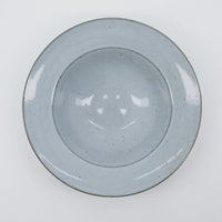 Pasta Plate Rustic Grey/Blue