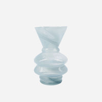 Viel Blue Glass Vase