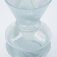 Viel Blue Glass Vase