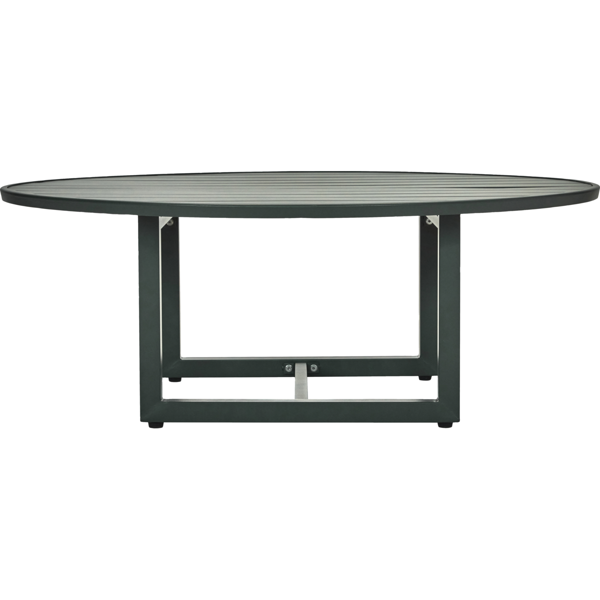 Helo outdoor table by House Doctor shown in summer picnic garden setting