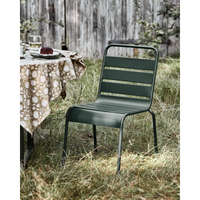 Outdoor Chair – Stackable in Green by House Doctor Set of 2