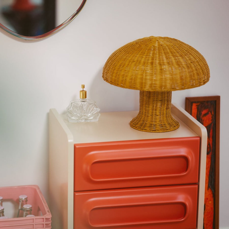 Rattan Table Lamp by HKLIVING