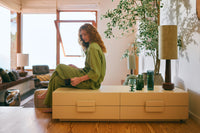 Spacious Lowboard, Sideboard, in Cream from HKLIVING