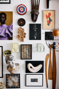 HKLIVING Pocket Exhibit 'Dwell' styled as part of a curated gallery wall