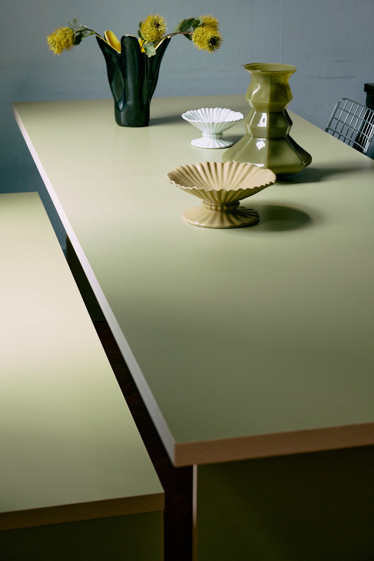 HKLIVING 280cm dining table in an open-plan room styled for entertaining and everyday living
