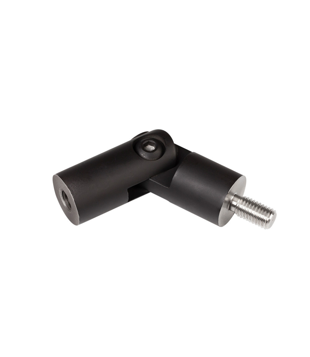 Le Feu Dome Angle Ceiling Mount in Black, for hanging the Dome Sky bioethanol fireplace from a sloped ceiling