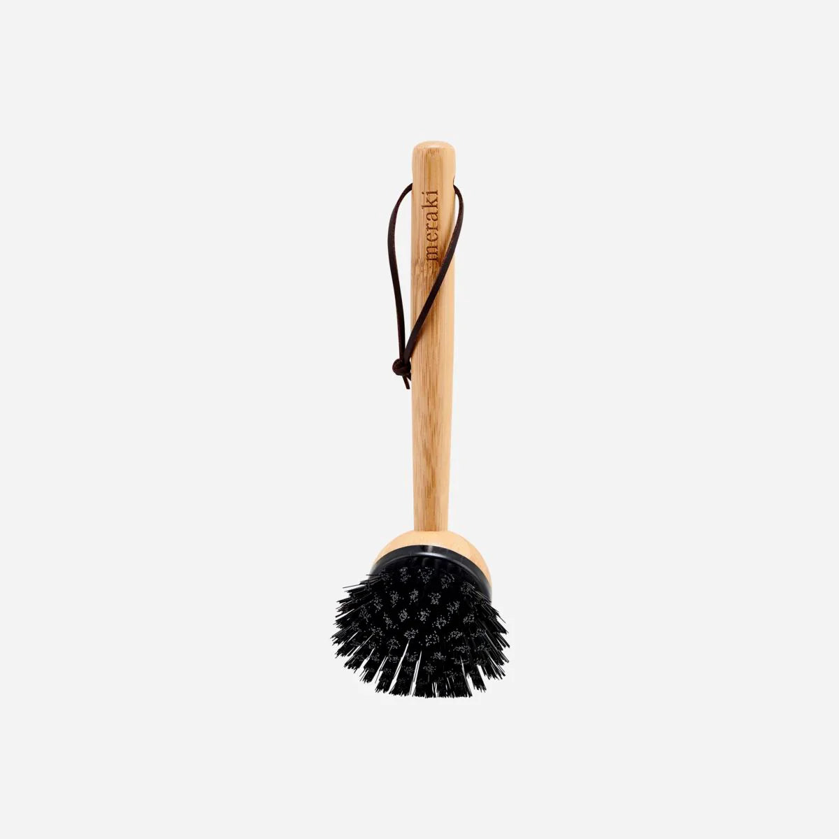 natural bamboo handled meraki dish brush