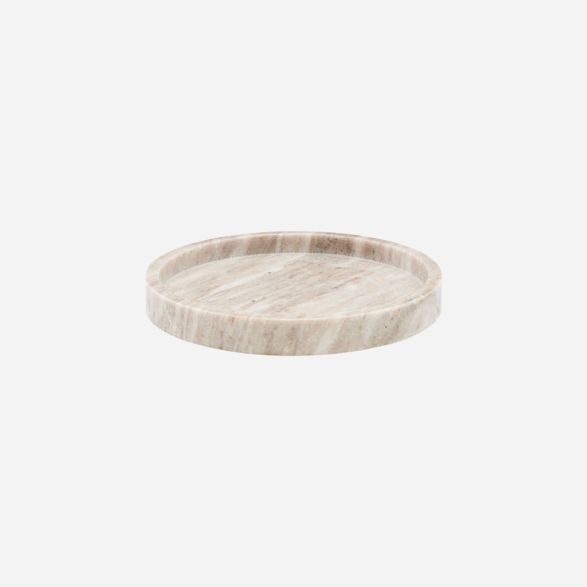 House Doctor Marble Tray Beige L