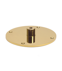 Le Feu Dome Ceiling Mount in Rose Gold, the flat ceiling plate for the Dome Sky ceiling-hung bioethanol fireplace