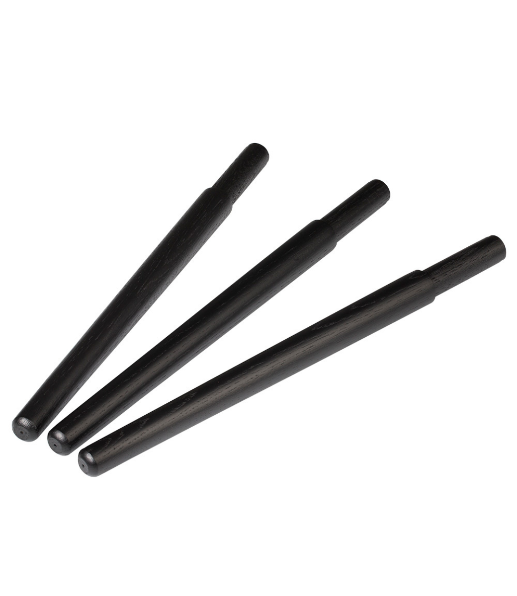 Set of three Le Feu Dome Legs in Black for Dome Ground bioethanol fireplaces