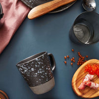 Stoneware Mug in Nordic Black, RAW by Aida – Modern Calm for Everyday Rituals