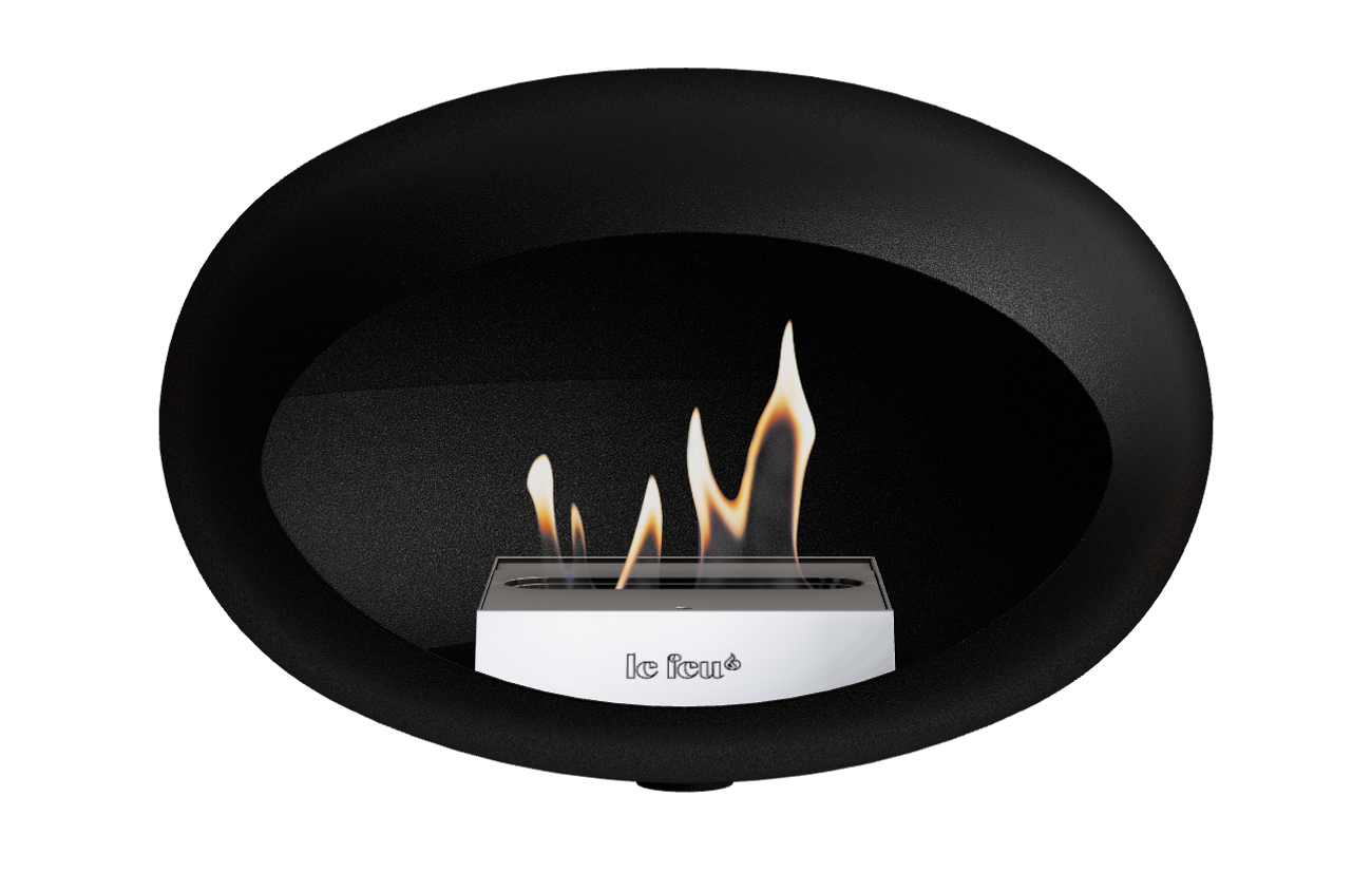 Le Feu Dome Wall – Bioethanol Wall-Mounted Fireplace Classic