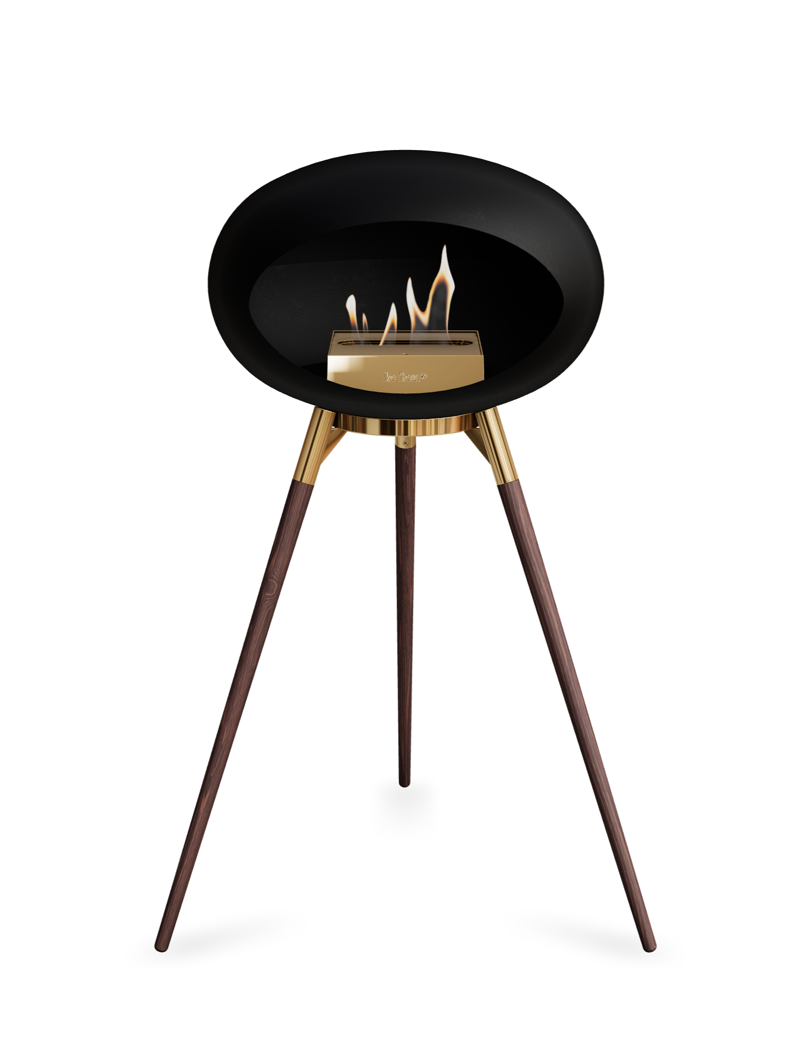 Le Feu Dome Ground High – Freestanding Bioethanol Fireplace (Classic 525)