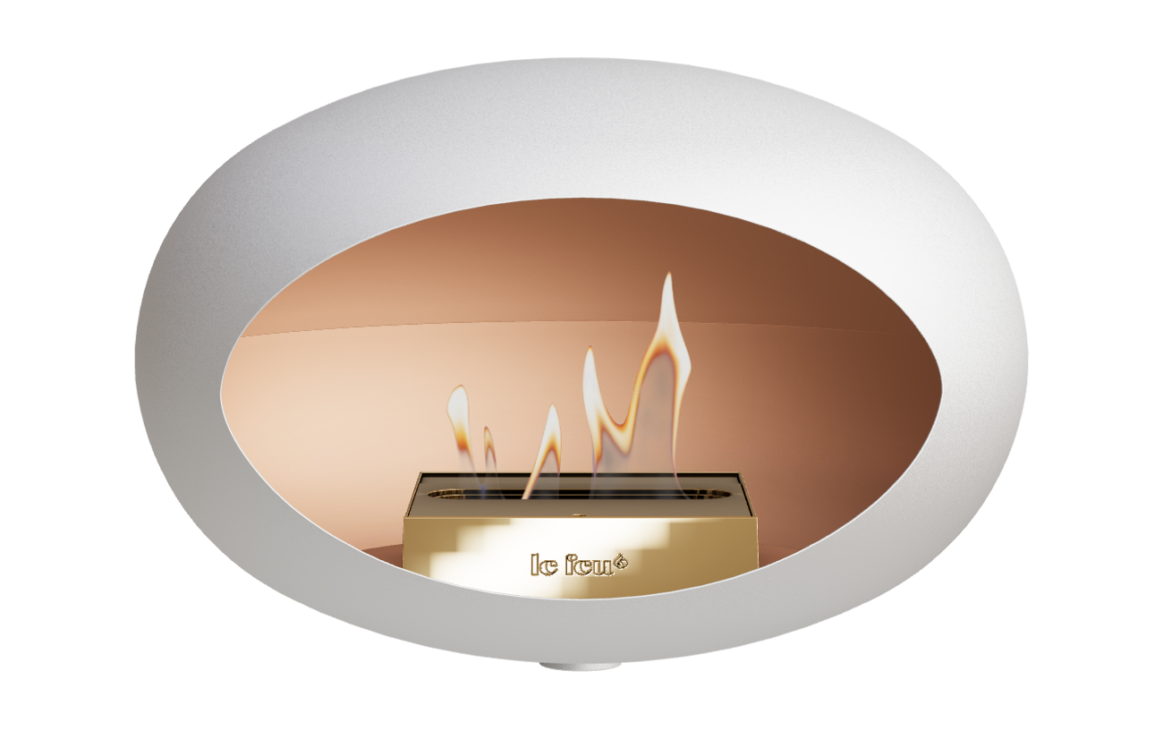 Le Feu Dome Wall – Bioethanol Wall-Mounted Fireplace Classic