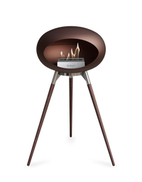 Le Feu Dome Ground High – Freestanding Bioethanol Fireplace (Classic 525)