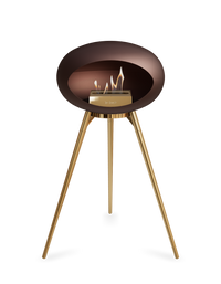 Le Feu Dome Ground High – Freestanding Bioethanol Fireplace (Classic 525)