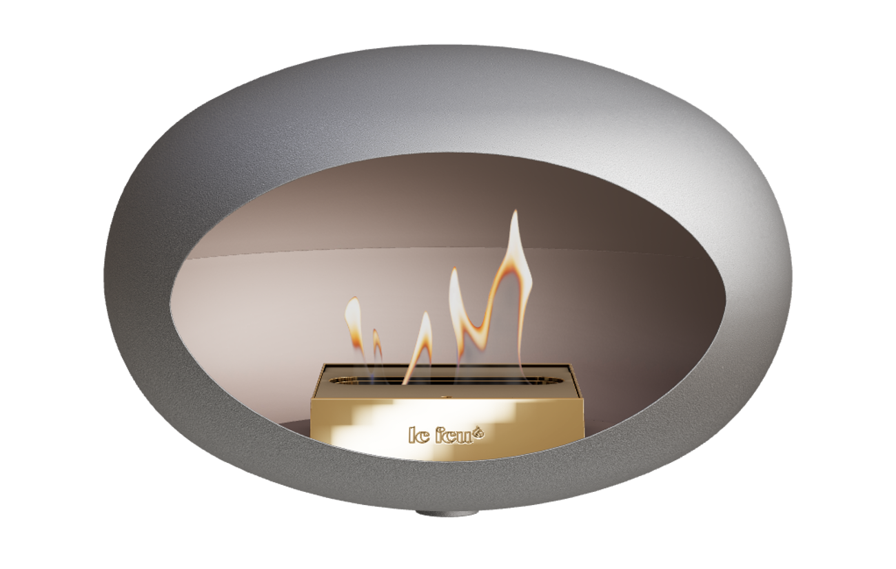Le Feu Dome Wall – Bioethanol Wall-Mounted Fireplace Classic