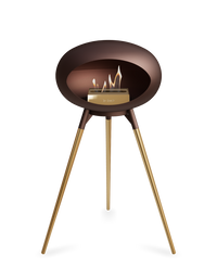 Le Feu Dome Ground High – Freestanding Bioethanol Fireplace (Classic 525)