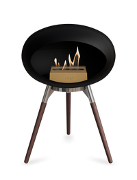 Le Feu Dome Ground Low – Freestanding Bioethanol Fireplace, Classic Size