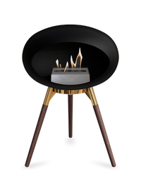 Le Feu Dome Ground Low – Freestanding Bioethanol Fireplace, Classic Size