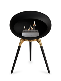 Le Feu Dome Ground Low – Freestanding Bioethanol Fireplace, Classic Size