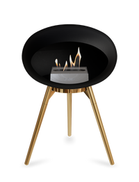 Le Feu Dome Ground Low – Freestanding Bioethanol Fireplace, Classic Size