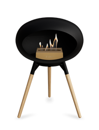 Le Feu Dome Ground Low – Freestanding Bioethanol Fireplace, Classic Size