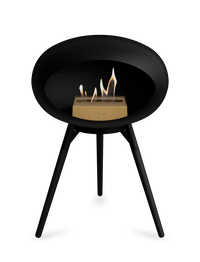 Le Feu Dome Ground Low – Freestanding Bioethanol Fireplace, Classic Size