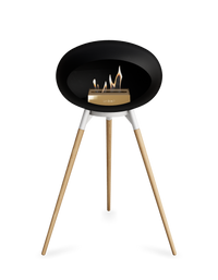 Le Feu Dome Ground High – Freestanding Bioethanol Fireplace (Classic 525)