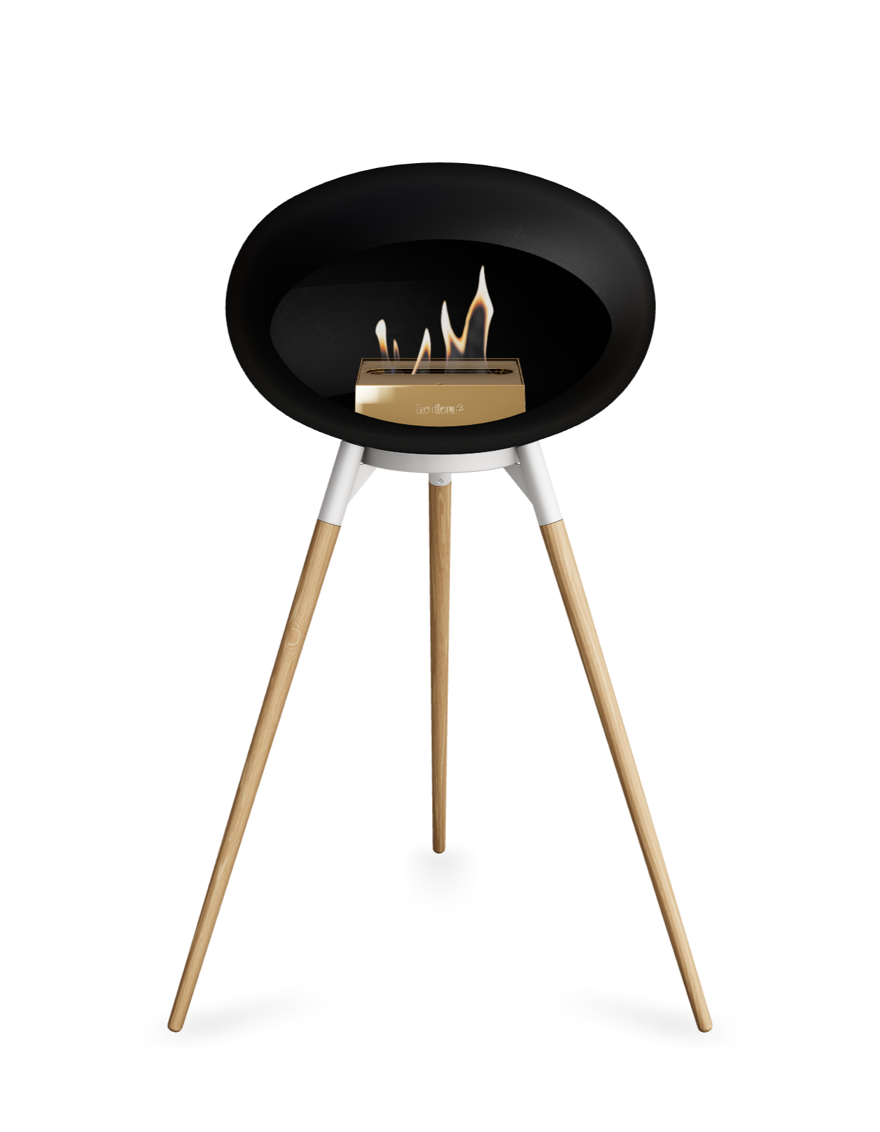 Le Feu Dome Ground High – Freestanding Bioethanol Fireplace (Classic 525)