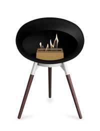 Le Feu Dome Ground Low – Freestanding Bioethanol Fireplace, Classic Size