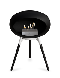 Le Feu Dome Ground Low – Freestanding Bioethanol Fireplace, Classic Size