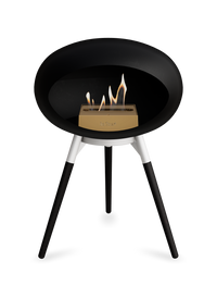 Le Feu Dome Ground Low – Freestanding Bioethanol Fireplace, Classic Size
