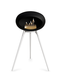 Le Feu Dome Ground High – Freestanding Bioethanol Fireplace (Classic 525)