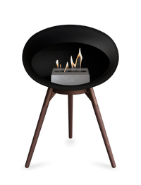 Le Feu Dome Ground Low – Freestanding Bioethanol Fireplace, Classic Size