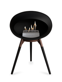 Le Feu Dome Ground Low – Freestanding Bioethanol Fireplace, Classic Size