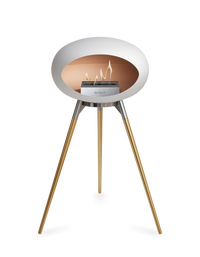 Le Feu Dome Ground High – Freestanding Bioethanol Fireplace (Classic 525)