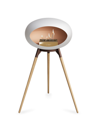 Le Feu Dome Ground High – Freestanding Bioethanol Fireplace (Classic 525)