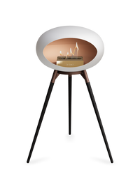 Le Feu Dome Ground High – Freestanding Bioethanol Fireplace (Classic 525)