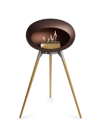 Le Feu Dome Ground High – Freestanding Bioethanol Fireplace (Classic 525)