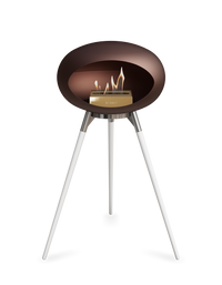 Le Feu Dome Ground High – Freestanding Bioethanol Fireplace (Classic 525)