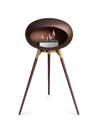 Le Feu Dome Ground High – Freestanding Bioethanol Fireplace (Classic 525)