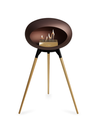 Le Feu Dome Ground High – Freestanding Bioethanol Fireplace (Classic 525)
