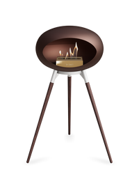 Le Feu Dome Ground High – Freestanding Bioethanol Fireplace (Classic 525)