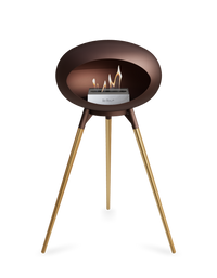 Le Feu Dome Ground High – Freestanding Bioethanol Fireplace (Classic 525)