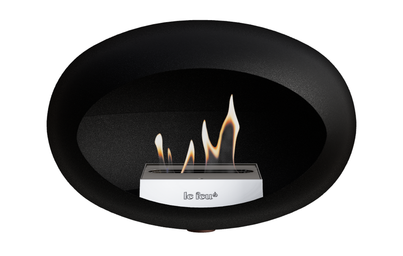 Le Feu Dome Wall – Bioethanol Wall-Mounted Fireplace Classic