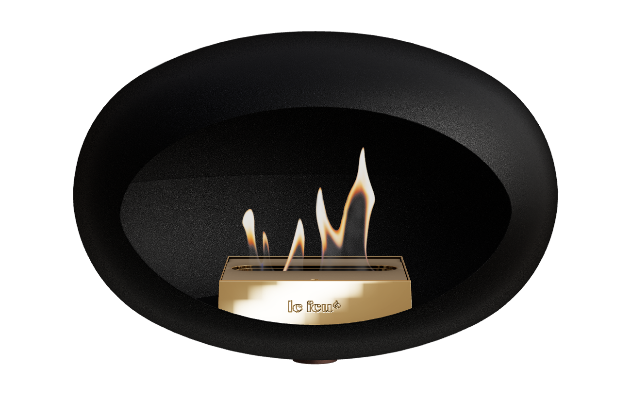 Le Feu Dome Wall – Bioethanol Wall-Mounted Fireplace Classic